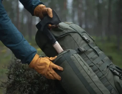 Savotta Reppujen Ja Laukkujen Tarvikkeet^Side Pouch sivutasku, 6 L, musta
