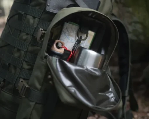 Savotta Reppujen Ja Laukkujen Tarvikkeet^Side Pouch sivutasku, 6 L, musta