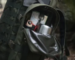 Savotta Reppujen Ja Laukkujen Tarvikkeet^Side Pouch sivutasku, 6 L, ruskea