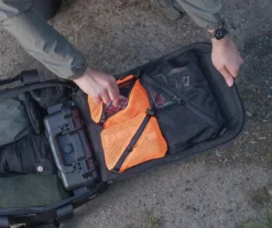 Savotta Trinket Pouch, 20x30 cm Hook Back, Black| Reppujen Ja Laukkujen Tarvikkeet