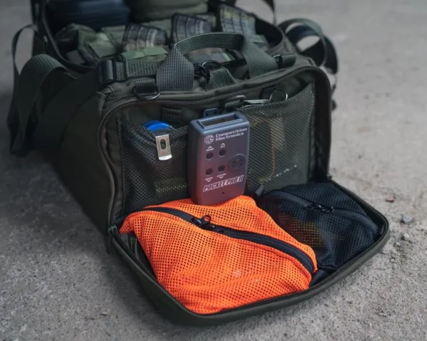 Savotta Trinket Pouch, 20x30 cm Hook Back, Black| Reppujen Ja Laukkujen Tarvikkeet