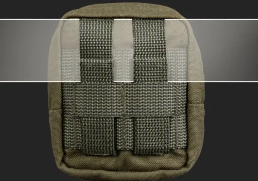 Savotta Reppujen Ja Laukkujen Tarvikkeet^Zipped GP pouch 2x2 säilytyspussi, Green