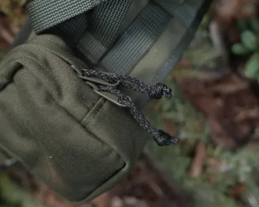 Savotta Reppujen Ja Laukkujen Tarvikkeet^Zipped GP pouch 2x2 säilytyspussi, Green