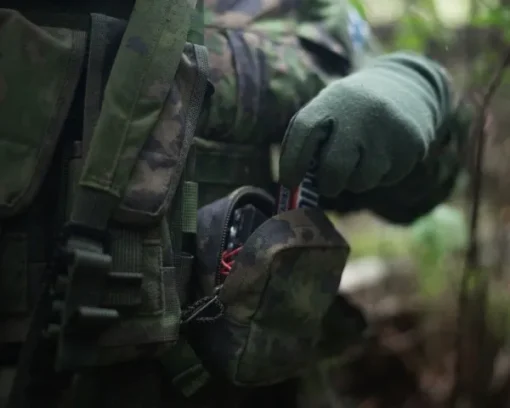 Savotta Reppujen Ja Laukkujen Tarvikkeet^Zipped GP pouch 2x2 säilytyspussi, Green