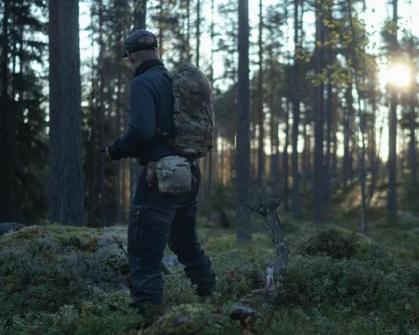 Savotta Reppujen Ja Laukkujen Tarvikkeet^Zipped GP pouch 3x3 säilytyspussi, Green