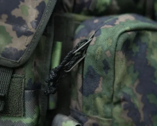 Savotta Reppujen Ja Laukkujen Tarvikkeet^Zipped GP pouch 3x4 säilytyspussi, Black