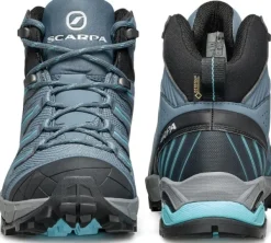 Scarpa Maverick Mid GTX naisten vaelluskengät, Storm Gray/Aqua| Metsästyskengät
