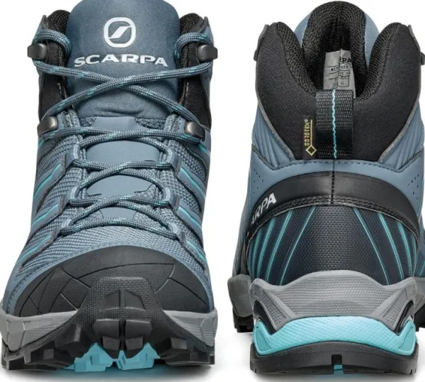Scarpa Maverick Mid GTX naisten vaelluskengät, Storm Gray/Aqua| Metsästyskengät