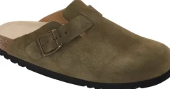 Scholl SL Fae Suede naisten sandaalit, Khaki| Sandaalit