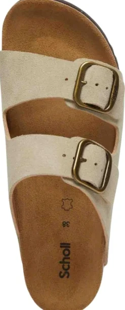 Scholl SL Josephine naisten sandaali, Suede Beige| Tossut