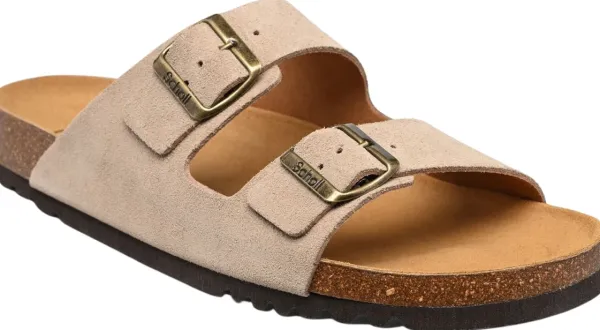 Scholl Sandaalit^SL Julien Suede sandaalit, Dark Beige