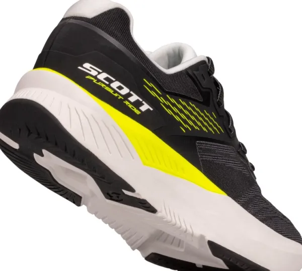 Scott Pursuit Ride juoksukengät, Black/Yellow| Ulkoilukengät