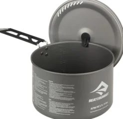 Sea to Summit Alpha Pot kestävä ja kevyt kattila, 2,7 L| Keittoastiat Ja Kahvipannut