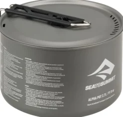 Sea to Summit Alpha Pot kestävä ja kevyt kattila, 2,7 L| Keittoastiat Ja Kahvipannut