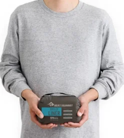 Sea to Summit Breeze Sleeping Bag Liner Mummy with Drawcord Standard| Makuupussilakanat, peitot ja retkityynyt