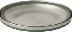 Sea to Summit Detour Stainless Steel Collapsible Bowl L Green| Astiat Ja Ruokailuvälineet