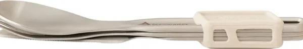 Sea to Summit Astiat Ja Ruokailuvälineet^Detour Stainless Steel Cutlery Set aterinsetti, kolmiosainen