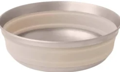Sea to Summit Detour Stainless Steel Collapsible Bowl L Grey| Astiat Ja Ruokailuvälineet