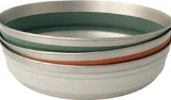 Sea to Summit Detour Stainless Steel Collapsible Bowl L Grey| Astiat Ja Ruokailuvälineet