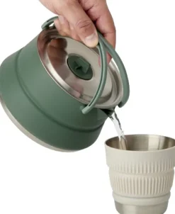 Sea to Summit Keittoastiat Ja Kahvipannut^Detour Stainless Steel Collapsible Kettle taitettava kattila, 1.6L