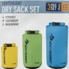 Sea to Summit Kuiva- Ja Pakkauspussit^Dry Sack Lightweight pakkauspussisetti, 3kpl (1L, 2L, 4L)