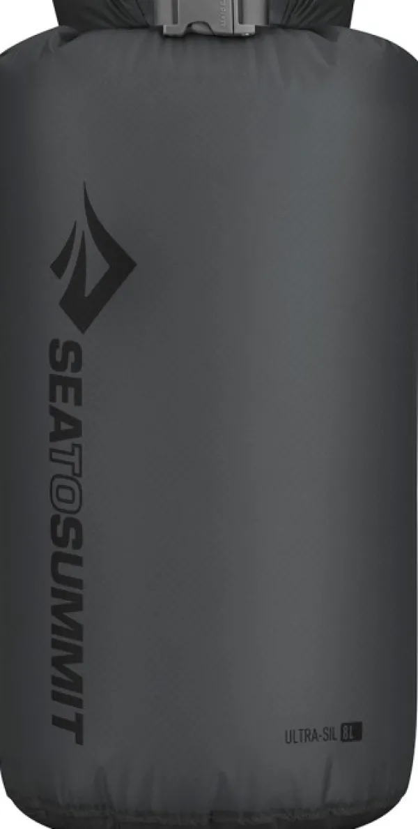 Sea to Summit Drysack Ultra-Sil 8L Grey| Kuiva- Ja Pakkauspussit