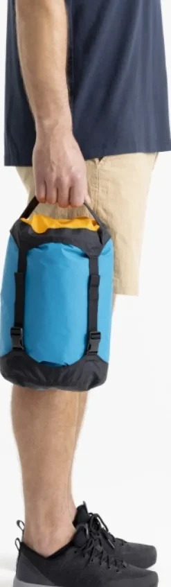 Sea to Summit Kuiva- Ja Pakkauspussit^Eco Evac Compression Drybag pakkauspussi, 8L, harmaa