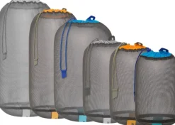 Sea to Summit Kuiva- Ja Pakkauspussit^Eco Mesh Stuffsack pakkauspussi, tummanharmaa, 13L