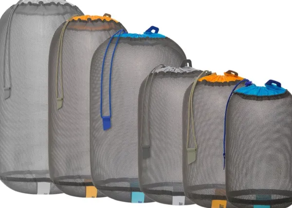 Sea to Summit Kuiva- Ja Pakkauspussit^Eco Mesh Stuffsack pakkauspussi, tummanharmaa, 13L