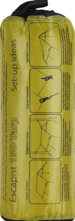 Sea to Summit Escapist 15D Tarp Medium 2x2,6 m| Tarpit Ja Laavukankaat