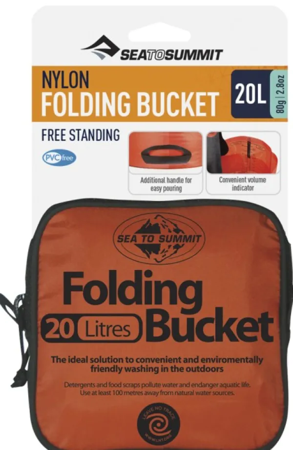 Sea to Summit Folding Bucket Nylon 10L| Juomasäiliöt