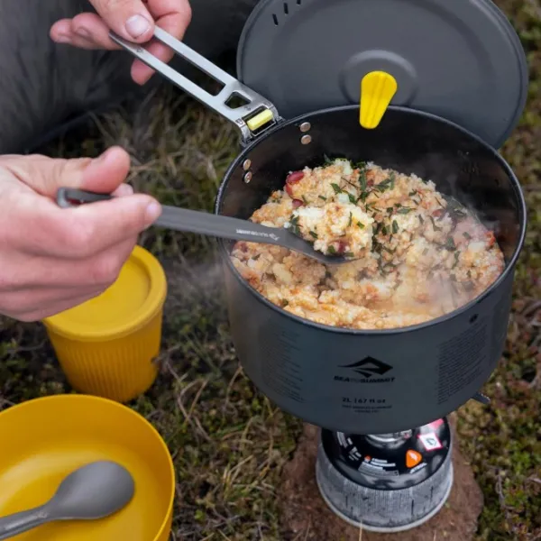 Sea to Summit Frontier UL Long Handle Spork lusikka-haarukka| Astiat Ja Ruokailuvälineet