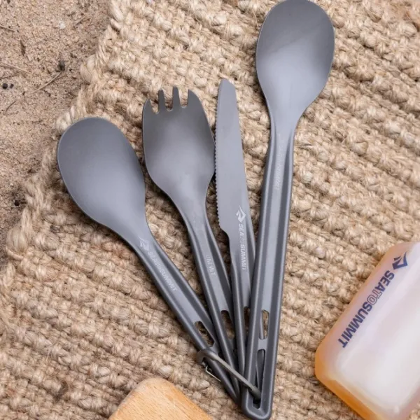 Sea to Summit Astiat Ja Ruokailuvälineet^Frontier UL Cutlery Set aterinsetti, kolmiosainen