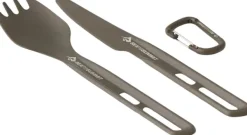 Sea to Summit Astiat Ja Ruokailuvälineet^Frontier UL Cutlery Set Spork And Knife aterinsetti, kaksiosainen