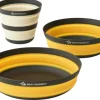 Sea to Summit Frontier UL Collapsible Dinnerware Set 1 person 3-pieces| Astiat Ja Ruokailuvälineet