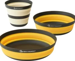 Sea to Summit Frontier UL Collapsible Dinnerware Set 1 person 3-pieces| Astiat Ja Ruokailuvälineet