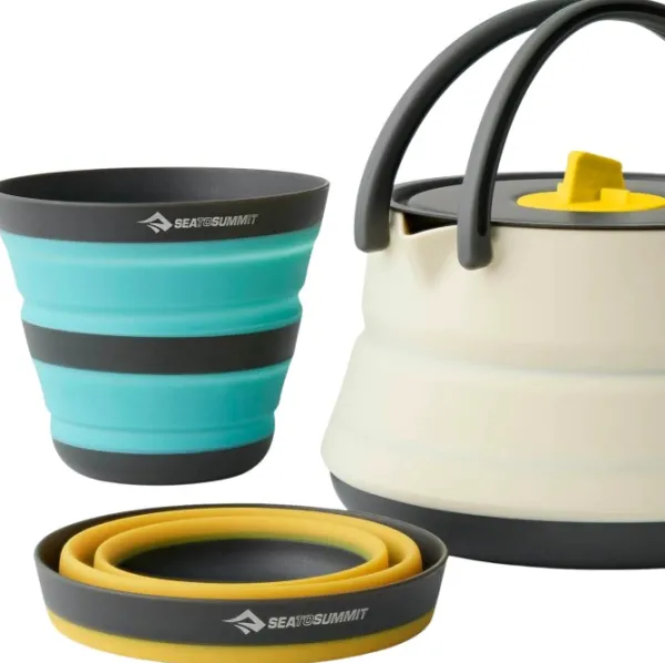 Sea to Summit Astiat Ja Ruokailuvälineet^Frontier UL Collapsible Kettle Cook Set 2 person 3-piece