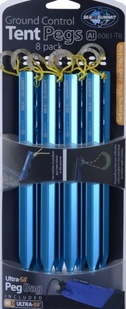 Sea to Summit Ground Control Peg 8-pack| Teltat/Telttatarvikkeet