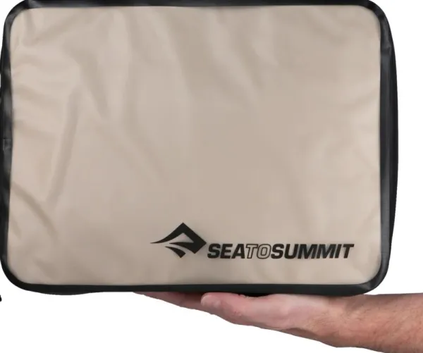 Sea to Summit Kuiva- Ja Pakkauspussit^Hydraulic Packcube pakkauskuutio, XL, harmaavihreä