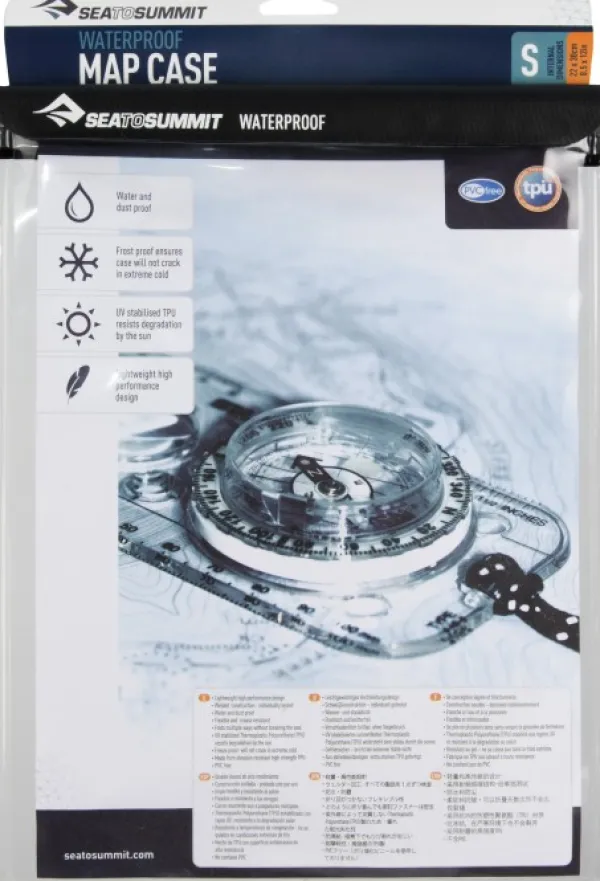 Sea to Summit Reppujen Ja Laukkujen Tarvikkeet^Map Case Small Waterproof Clear karttatasku, 21 x 30 cm