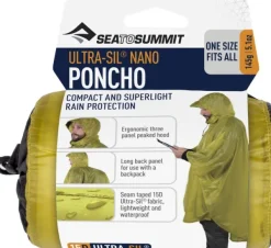 Sea to Summit Sadevaatteet^Poncho 15D Ultrasilicone Lime