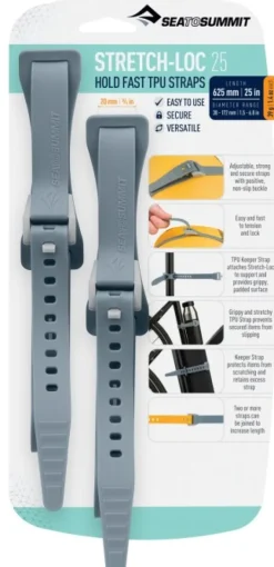 Sea to Summit Strap Stretch-Loc TPU 20x625 mm 2-pack Dusk| Preppaus Ja Varustautuminen