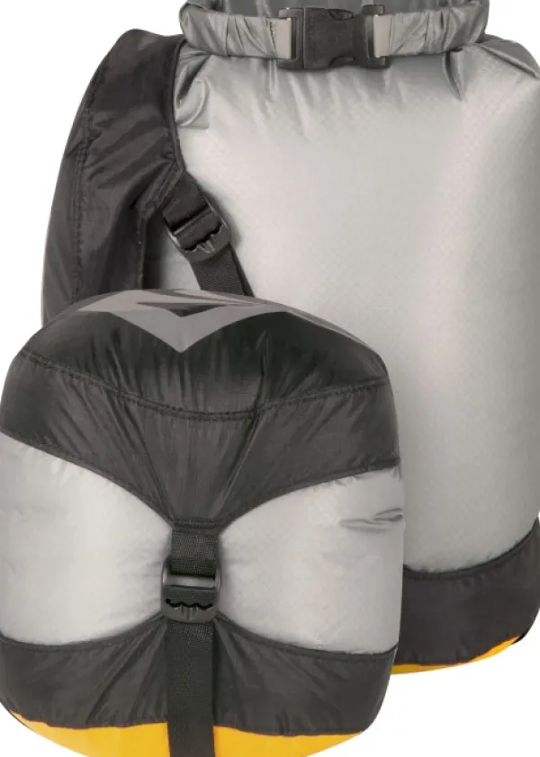 Sea to Summit Kuiva- Ja Pakkauspussit^Ultra-Sil eVent Compression Dry Sack XSmall 6L/2L Grey