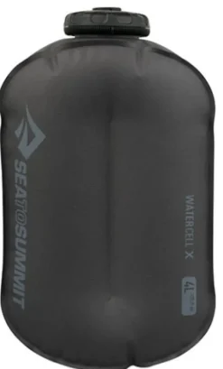 Sea to Summit Watercell X 4L -retkipullo, musta| Juomasäiliöt