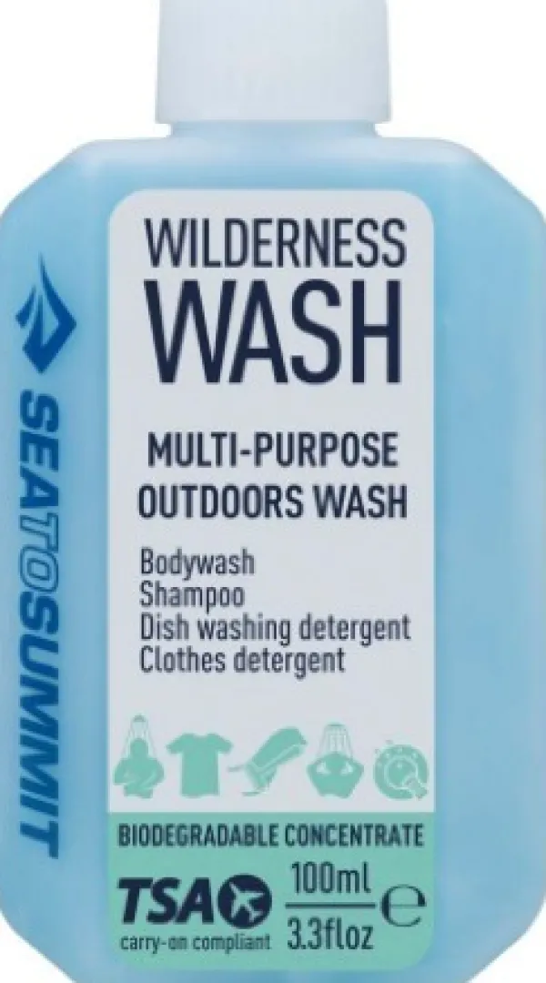 Sea to Summit Pyyhkeet Ja Hygieniatarvikkeet^Wilderness Wash tiivistetty nestesaippua, 50 ml
