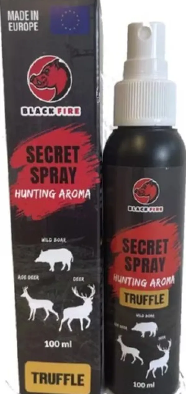 Black Fire Riistaruokinta Ja Houkuttimet^Secret Spray - Truffle