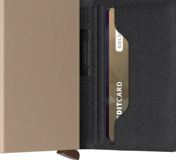 Secrid Lompakot^Bandwallet Liba lompakko, musta/oliivinvihreä