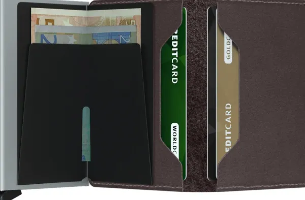 Secrid Lompakot^Slimwallet lompakko, tummanruskea