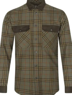 Seeland Banff Shirt paita, Grape Leaf/Terracotta Check| Metsästyspaidat