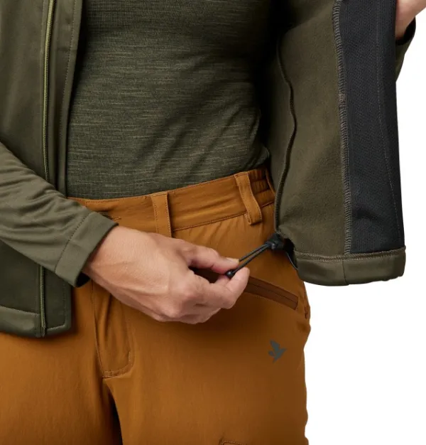 Seeland Metsästysliivit/Fleeceliivit^Emily Fleece Women naisten fleecetakki, Pine Green